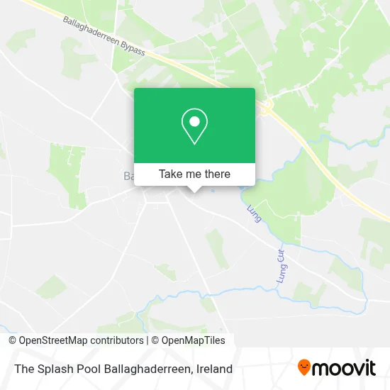 The Splash Pool Ballaghaderreen map