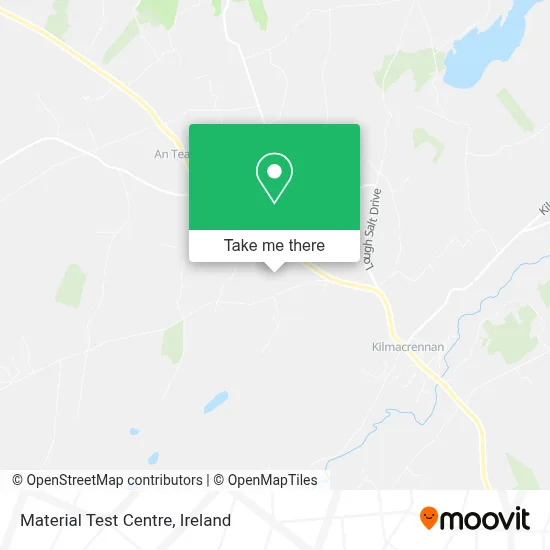 Material Test Centre map