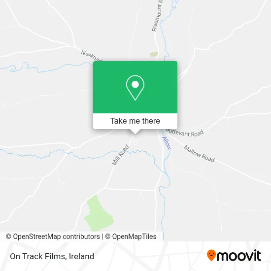 On Track Films map