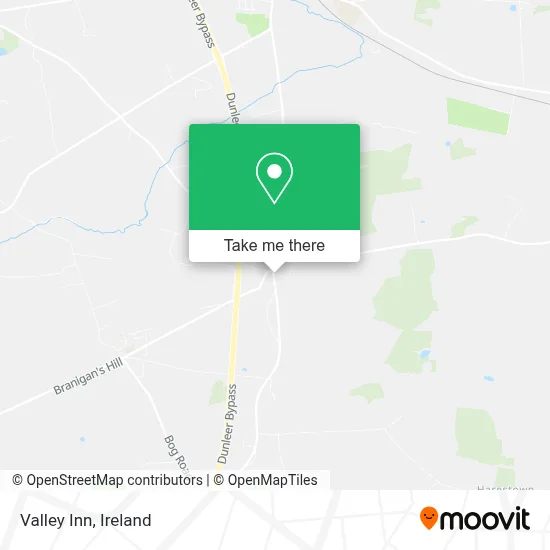 Valley Inn map