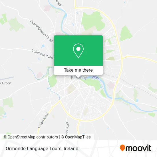 Ormonde Language Tours map
