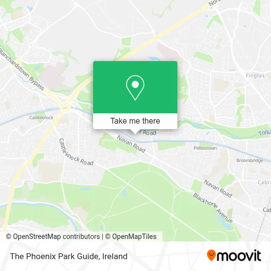 The Phoenix Park Guide map