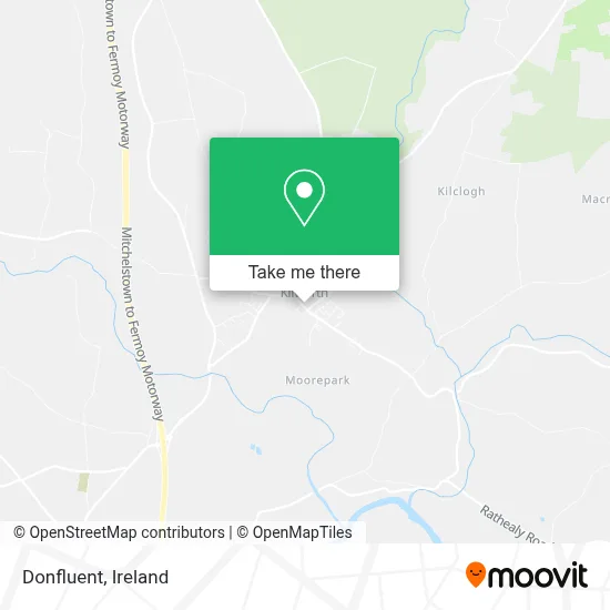 Donfluent map