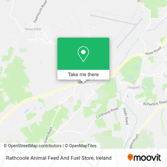 Rathcoole Animal Feed And Fuel Store map