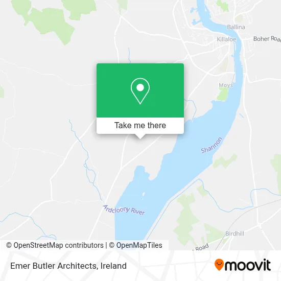 Emer Butler Architects map