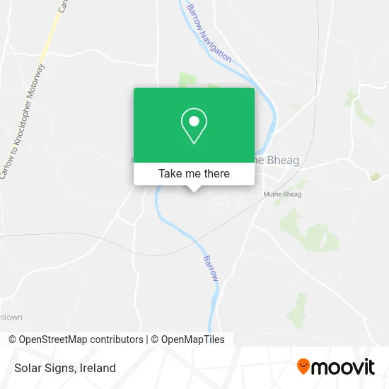 Solar Signs map
