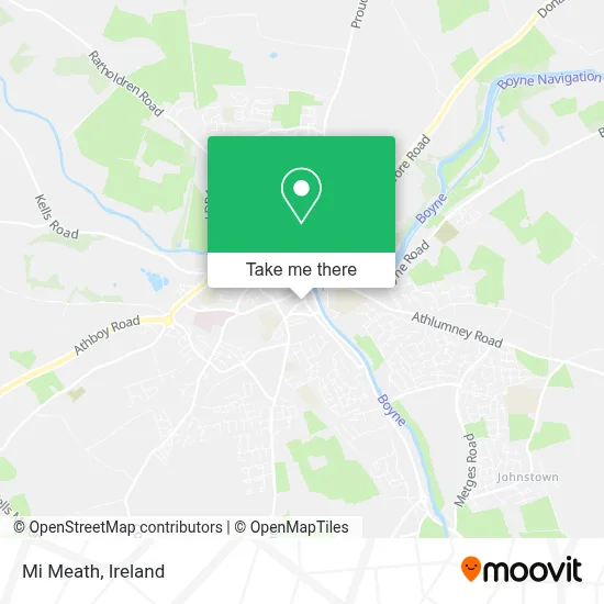 Mi Meath map