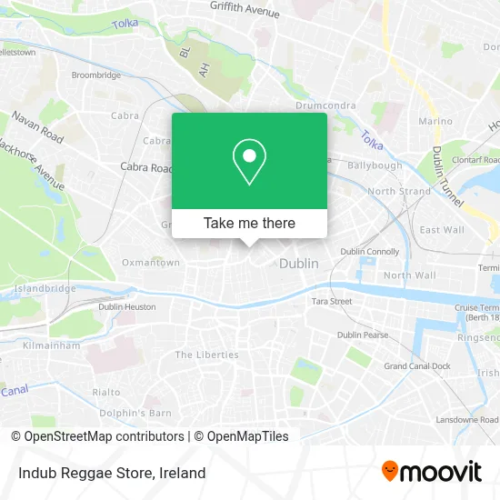 Indub Reggae Store map