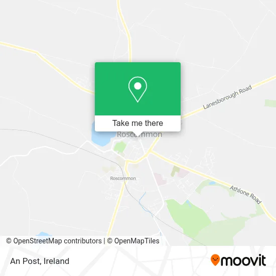 An Post map