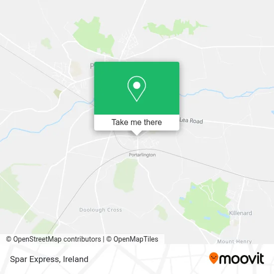 Spar Express map