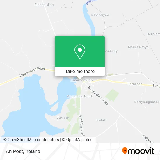 An Post map