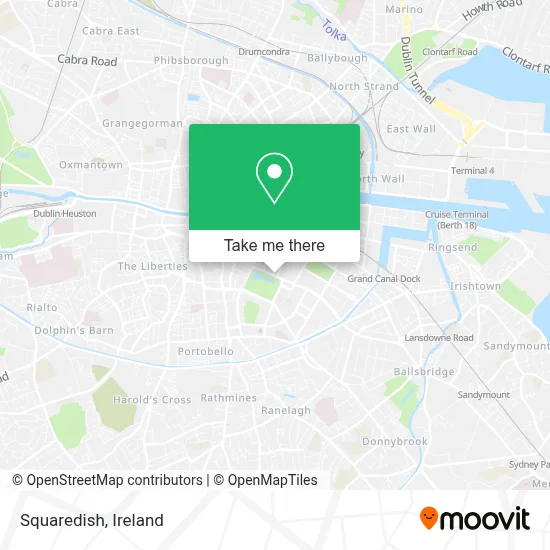 Squaredish map