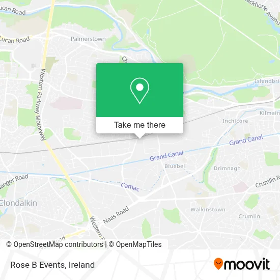 Rose B Events map