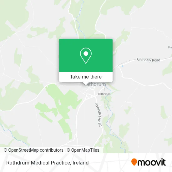 Rathdrum Medical Practice map