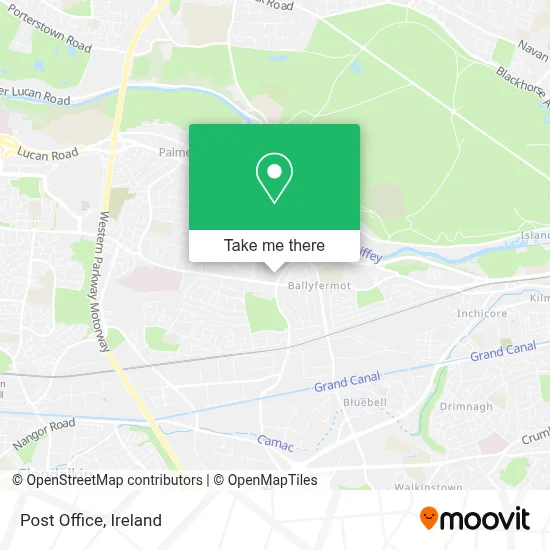 Post Office map