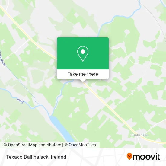 Texaco Ballinalack map