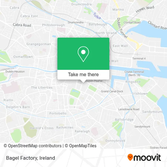 Bagel Factory map