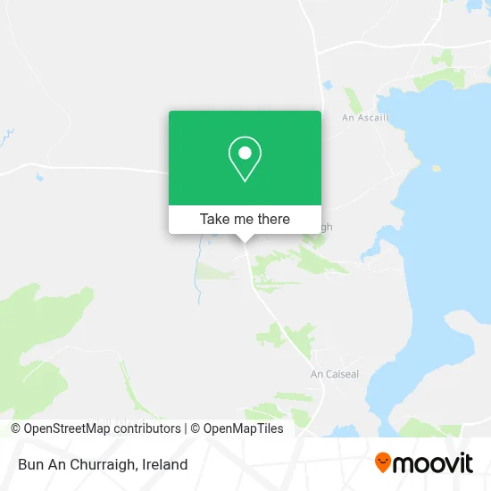 Bun An Churraigh map