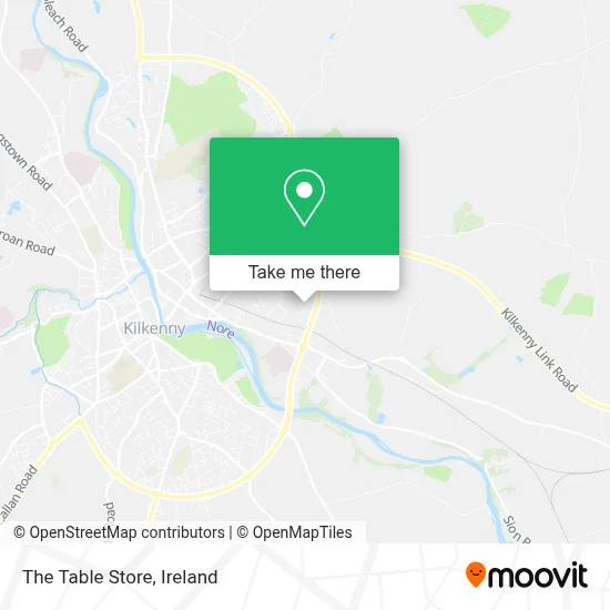 The Table Store map