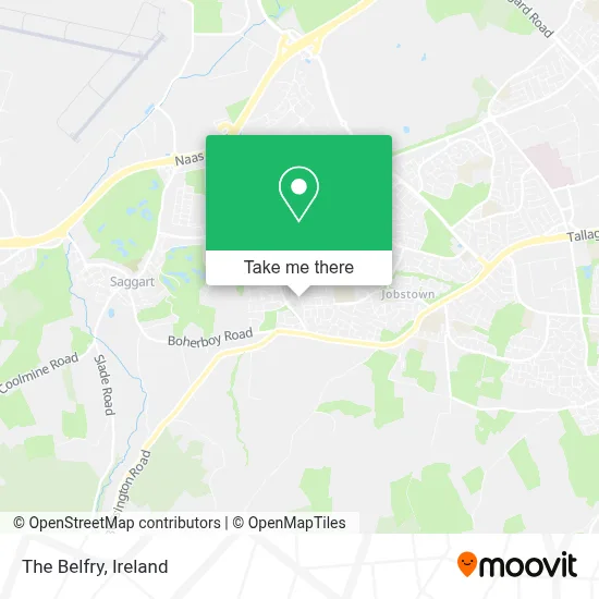 The Belfry map