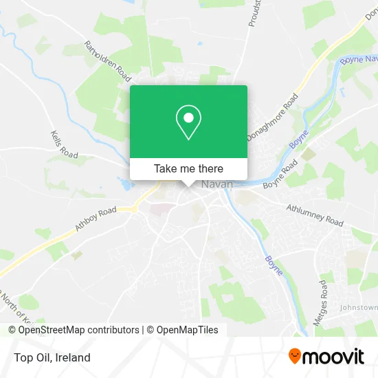 Top Oil map