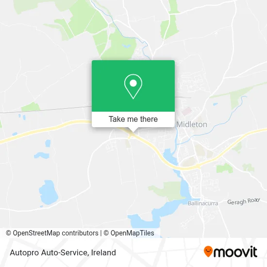 Autopro Auto-Service map