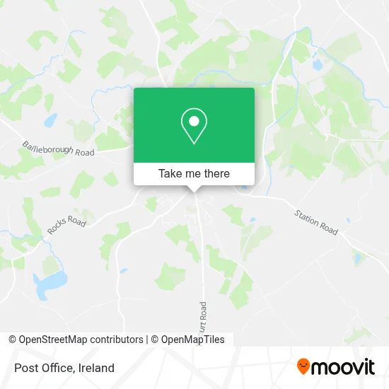 Post Office map