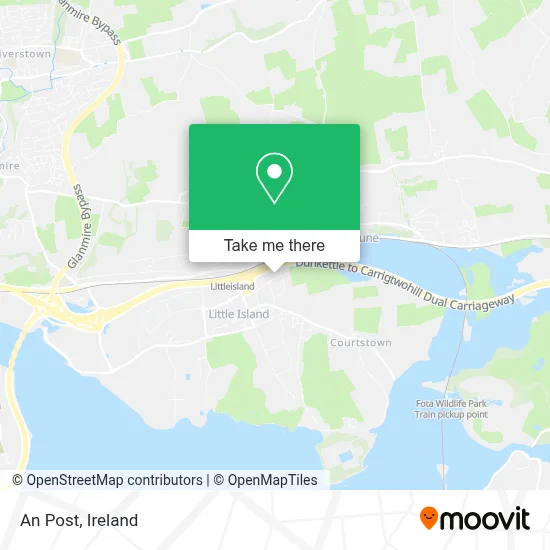 An Post map