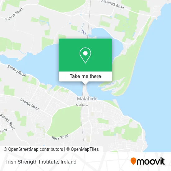 Irish Strength Institute map