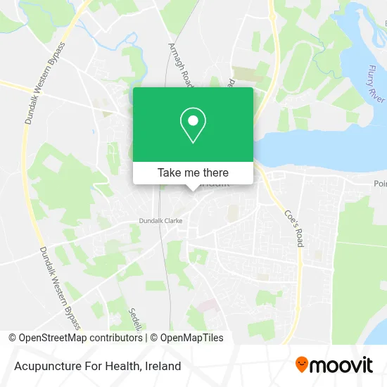 Acupuncture For Health map