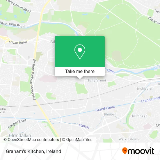 Graham's Kitchen map