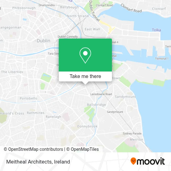 Meitheal Architects map