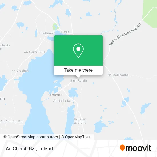 An Chéibh Bar map
