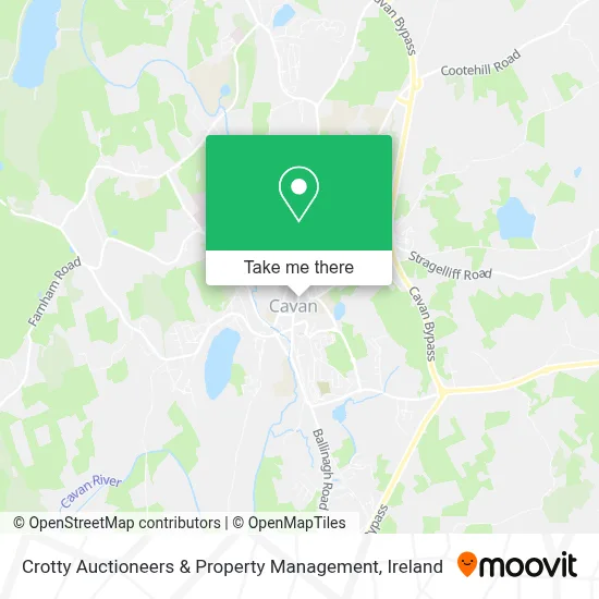 Crotty Auctioneers & Property Management map