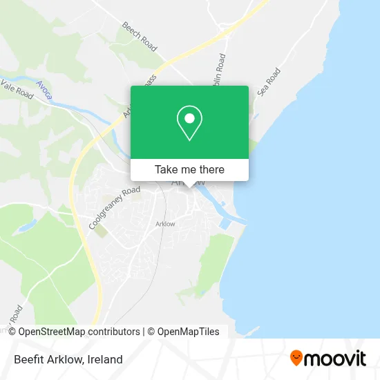 Beefit Arklow map