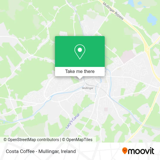 Costa Coffee - Mullingar map