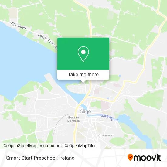 Smart Start Preschool map