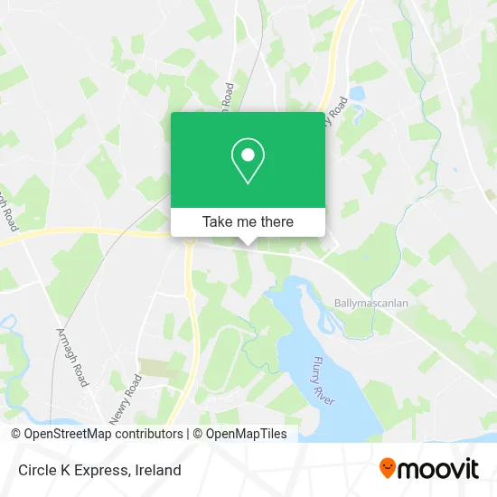 Circle K Express map