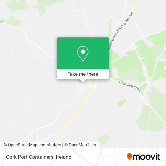 Cork Port Containers map