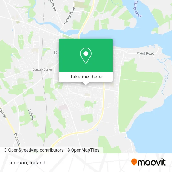 Timpson map