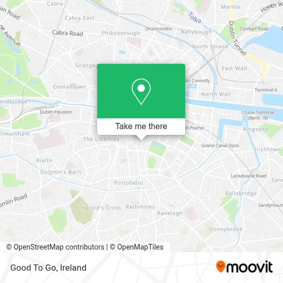 Good To Go map
