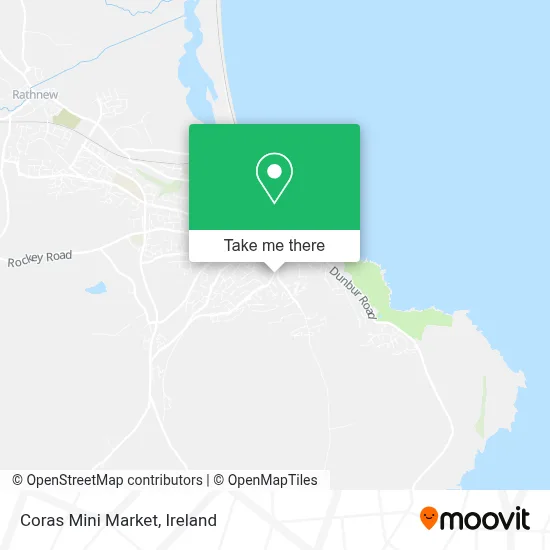 Coras Mini Market map
