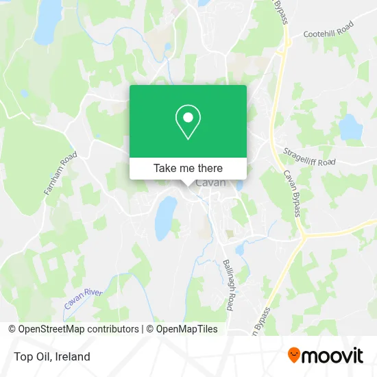 Top Oil map