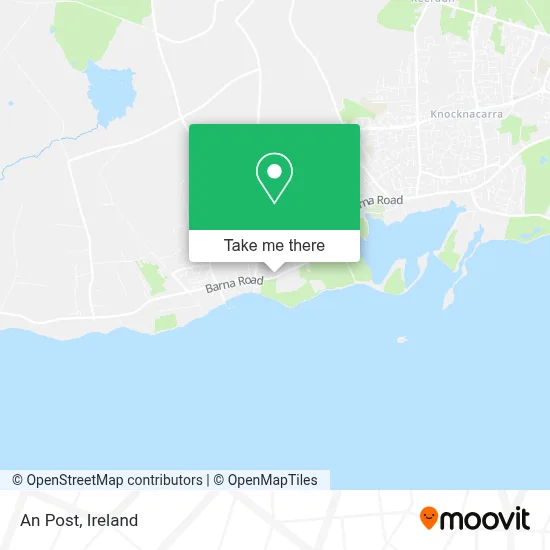 An Post map