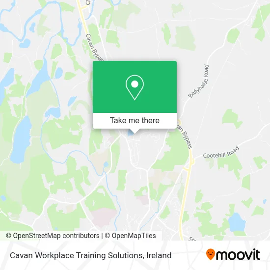Cavan Workplace Training Solutions map