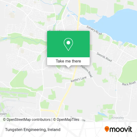 Tungsten Engineering map