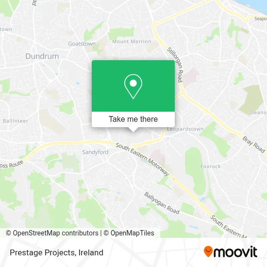 Prestage Projects map