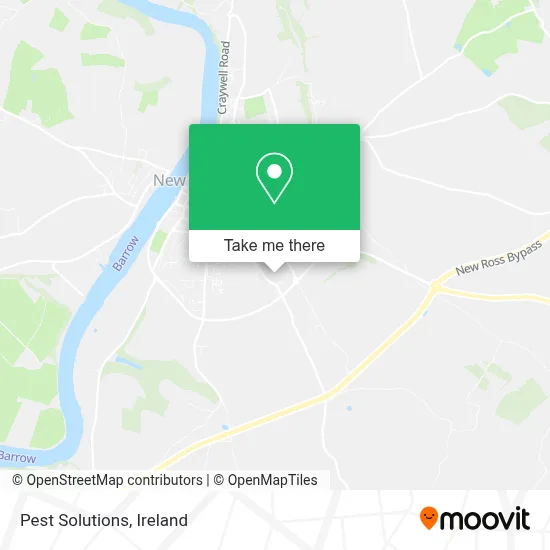 Pest Solutions map