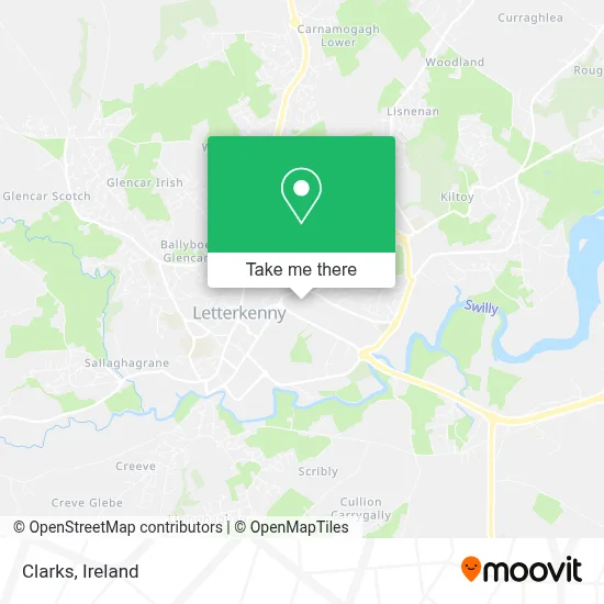Clarks map
