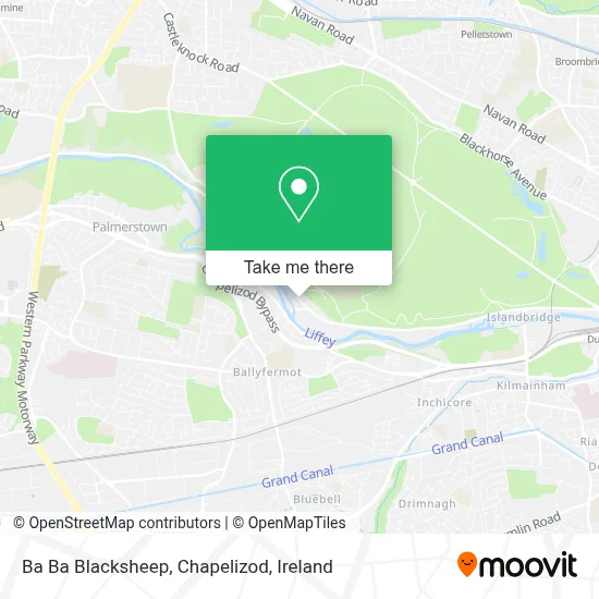 Ba Ba Blacksheep, Chapelizod map